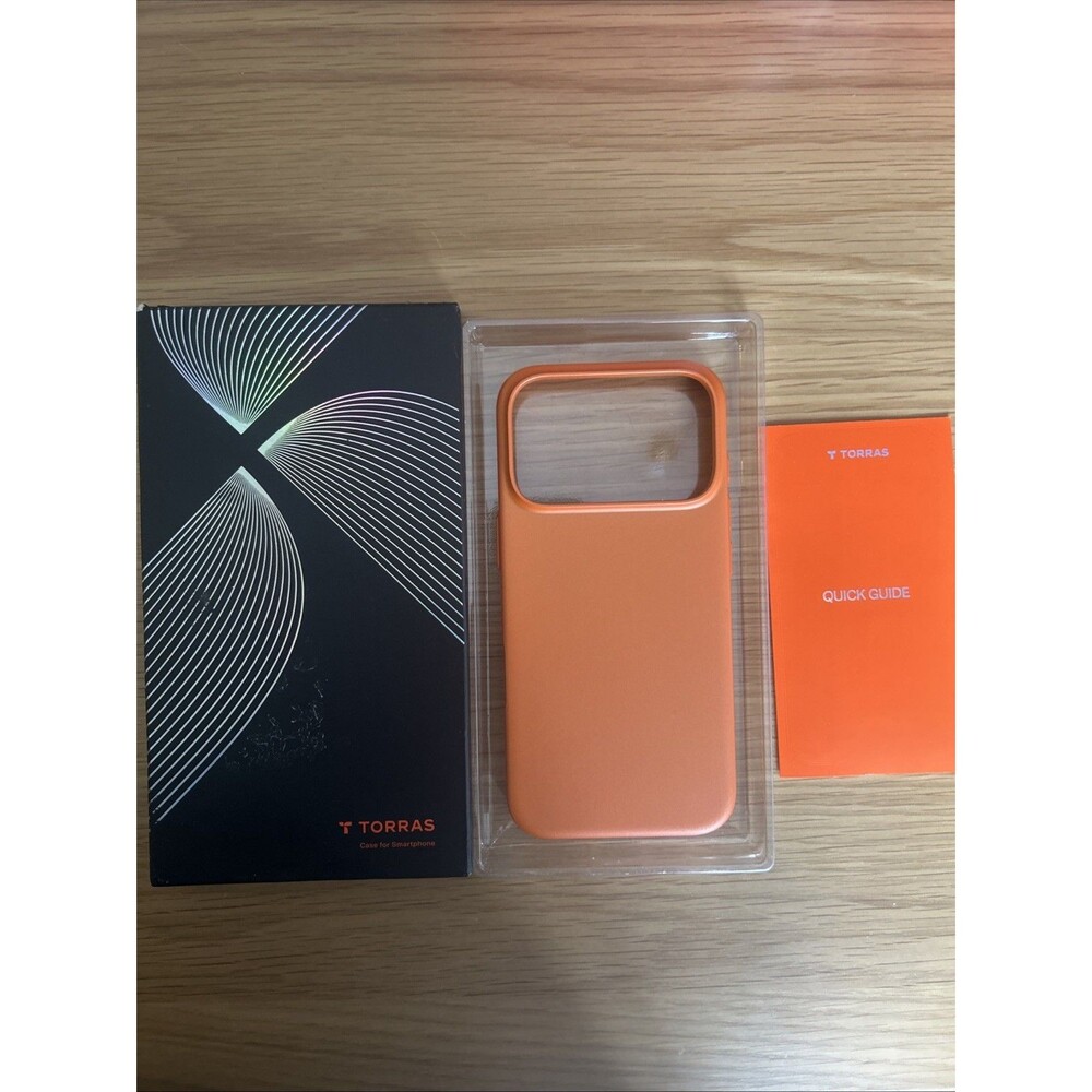 New Torras orane  Slim-Fit Ultra Thin Case For iPhone 17 Pro Orange